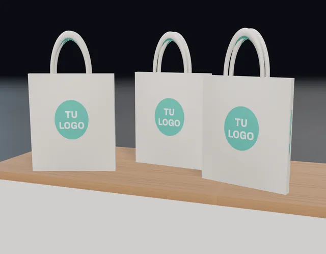 Bolsas de tela con logo — Promo Bags · render